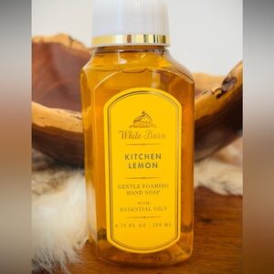 White Barn Kitchen Lemon Hand Soap W/ Essential Oils